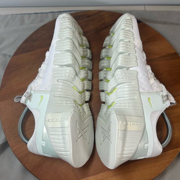 Nike Free Metcon 5 PRM White Light Lime Green Sneakers Women’s Size 8 - Picture 5 of 8